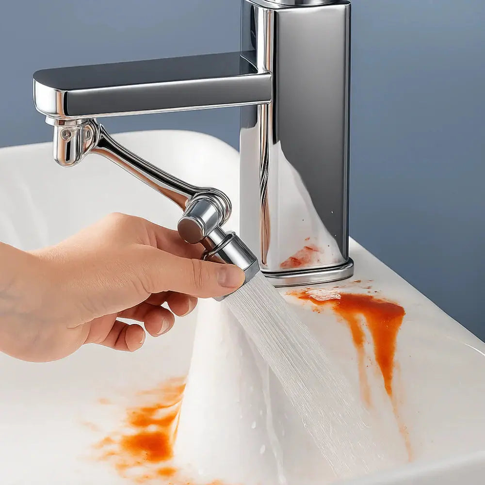 Aquaflex – Extensión Giratoria de Grifo 1440° · Ahorro de Agua Integrado Vivarro Shop