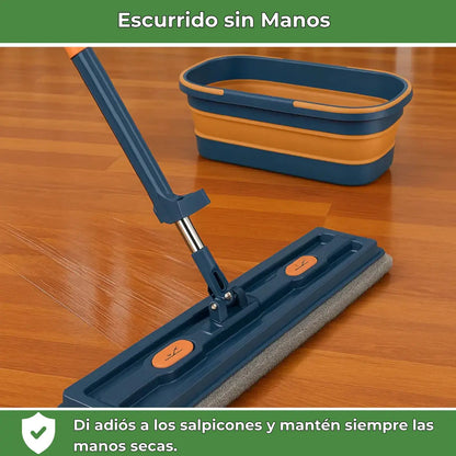Clean360 | Fregona giratoria con tecnología de escurrido integrada Vivarro