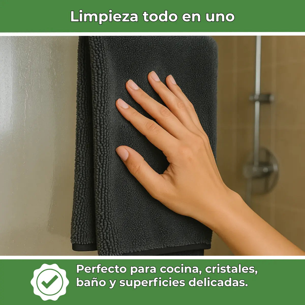 MaxiClean – Paño de microfibra antical ultra absorbente XXL Vivarro